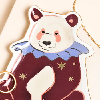 Spirit Animal Panda Ceramic Trinket Dish, 2 of 3