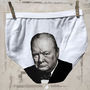Political Pants Underwear Churchill, thumbnail 1 of 1