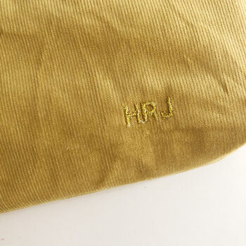 Personalised Zodiac Embroidery Make Up Pouch Bags, 5 of 7