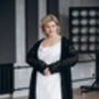 Black Macrame Lace Kimono Cape, thumbnail 10 of 12