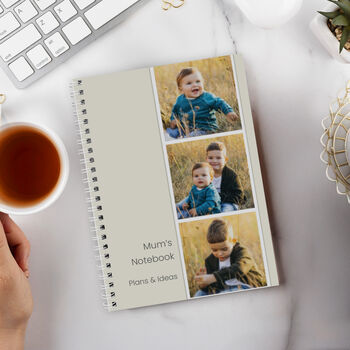 Personalised Photo Notebook Gift A5, 2 of 5