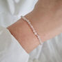 Rose Quartz Bracelet A Gift For Love, thumbnail 1 of 5