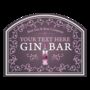 Best Gin Bar. Personalised Bar Sign, thumbnail 3 of 10