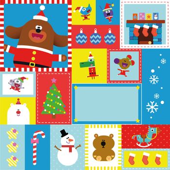 'Hey Duggee' Personalised Christmas Wrapping Paper, 2 of 2
