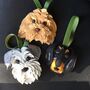 Handmade Personalised Felt Dog Decoration, thumbnail 4 of 8
