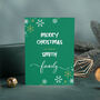 Personalised Family Christmas Card, thumbnail 1 of 3