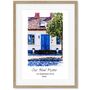 Personalised Watercolour House Portrait Two Art Print, thumbnail 3 of 5