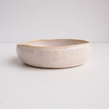 A Handmade White Pottery Soap Dish, 7 of 12