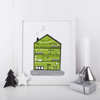 Personalised Family Home Print, 3 of 12