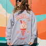 Mrs Whippy Women's Ice Cream Graphic Sweatshirt, thumbnail 1 of 4