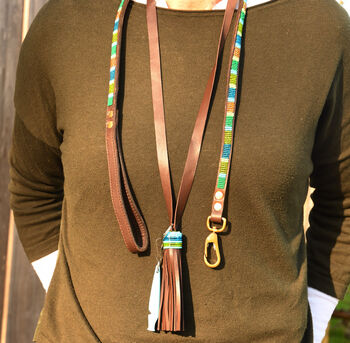 Leather Lanyard For Dog Whistles, 3 of 8