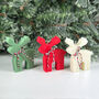 Reindeer Candles Rudolph Christmas Candle Moose Shape, thumbnail 8 of 8