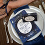 Celestial Star And Moon Menu And Place Card Set, thumbnail 6 of 7