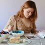 Handmade Colourful Porcelain Pasta Bowl, thumbnail 1 of 12