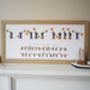 I Or We Love Daddy Semaphore Flags Print, thumbnail 1 of 3