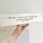 Personalised Sign New Baby Gift, thumbnail 3 of 3