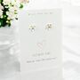 Flower Girl Sterling Silver Daisy Petal Stud Earrings, thumbnail 1 of 7