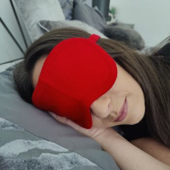 Pure Cashmere Soft Knitted Sleep Eye Mask, 3 of 9