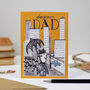 'Dapper Dad' Greeting Card, thumbnail 1 of 2
