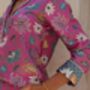 Pink Silk Blend Pyjama Set, thumbnail 5 of 6