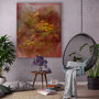Inflorescence, Abstract Landscape Painting On Canvas, thumbnail 1 of 2