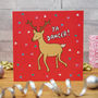 Christmas Reindeer Card, thumbnail 4 of 5