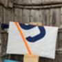 No2 Large Recycled Multifunctional Sailcloth Pouch, thumbnail 2 of 7