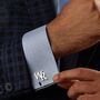 Personalised Men’s Monogram Initial Cufflinks, thumbnail 1 of 5