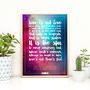 Personalised Favourite Song Lyrics Or Quote Print, thumbnail 5 of 11