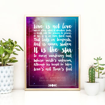 Personalised Favourite Song Lyrics Or Quote Print, 5 of 11