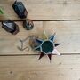 Moroccan Style Star Hanging Lantern Emerald Green, thumbnail 4 of 8