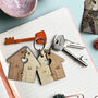 Couples New Home Personalised Keyring, thumbnail 4 of 5