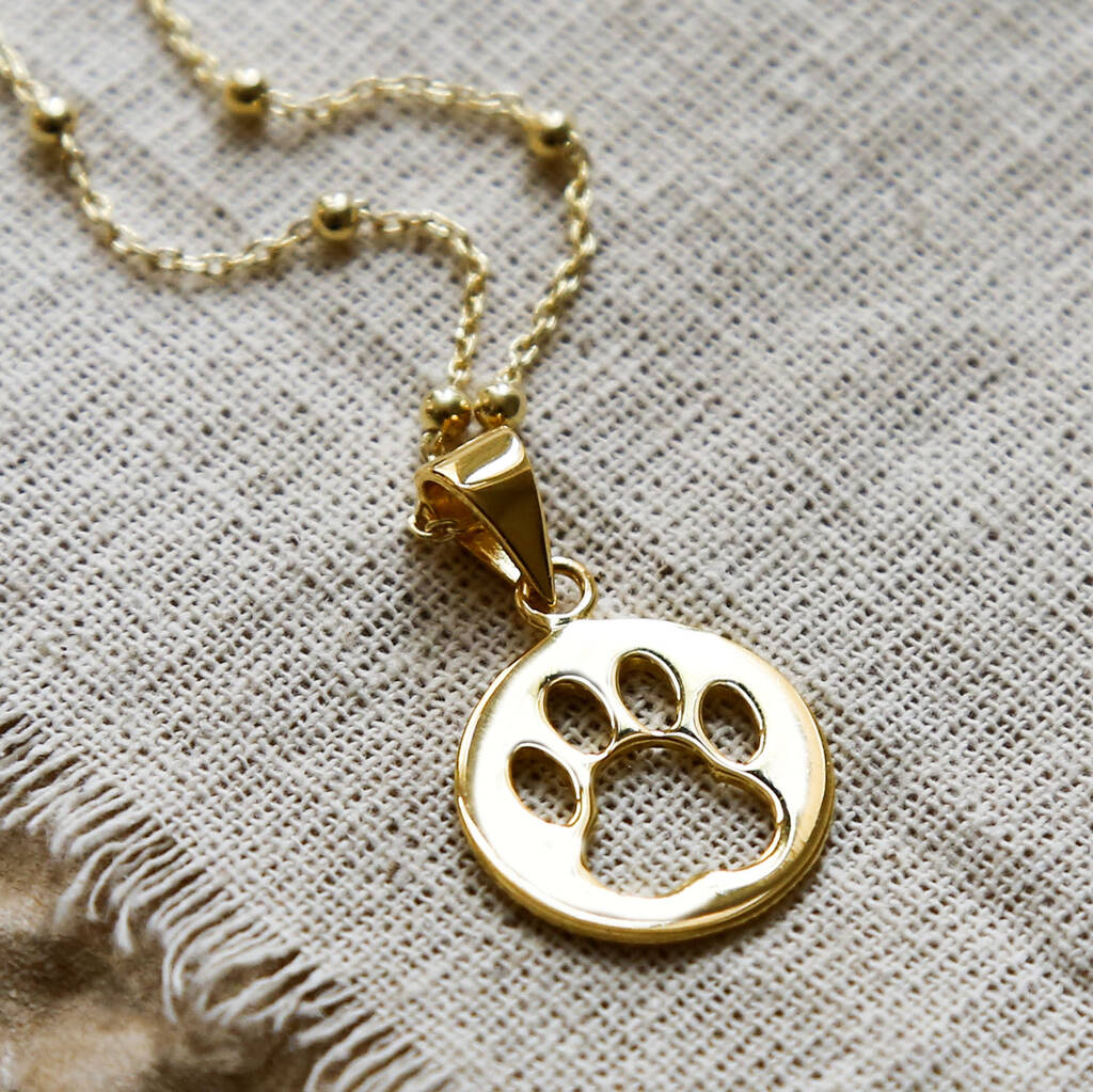 Amazon.com: S925 Sterling Silver Paw Print Urn Necklace No longer by my  side Forever in my Heart Pet Dog Keepsake Cremation Jewelry for Ashes : Pet  Supplies