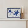 To The Stars And Back Nursery Hand Painted Print, thumbnail 4 of 9