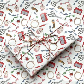 Haberdashery Wrapping Paper, 3 of 4
