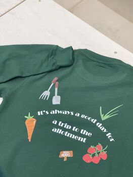 Personalised Allotment Sweatshirt, 3 of 4