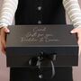 Personalised Midnight Black Luxury Gift Box, thumbnail 4 of 6
