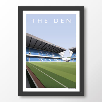 Millwall The Den Cold Blow Lane Stand Poster, 6 of 6