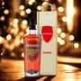 Personalised Arsenal Football Strawberry And Rhubarb Vodka Gift Set, thumbnail 1 of 4