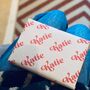 Retro Name Personalised Christmas Wrapping Paper, thumbnail 2 of 2