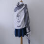 Soft Cotton Throw, Shawl, Christmas Gift For Women, thumbnail 6 of 6