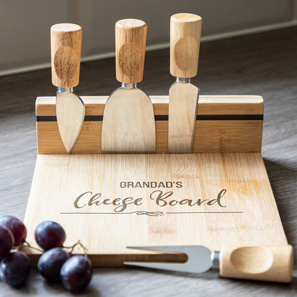 Personalised Family Cheese Board By Mirrorin | Notonthehighstreet.com