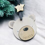 Hand Painted Personalised Christmas Decoration | Polar Bear, thumbnail 3 of 7