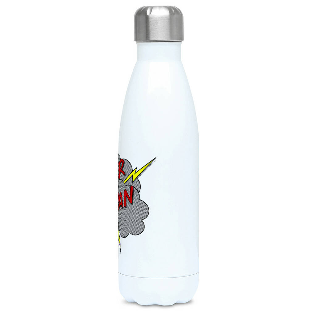 Personalised Superhero Insulated Drink Bottle By Flaming Imp ...