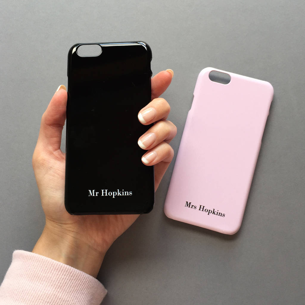 Dusty Pink Monogram Phone Case Small Initials By Rianna Phillips