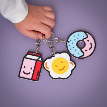 Kawaii Style Egg Bag Charm, 2 of 2