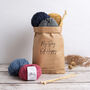 Christmas Gonk Garland And Paper Chain Knitting Kit, thumbnail 10 of 10