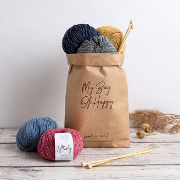 Christmas Gonk Garland And Paper Chain Knitting Kit, 10 of 10