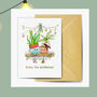 Under The Mistletoe Christmas Seed Card, thumbnail 1 of 2