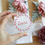 Acrylic Rose Gold Table Place Name, thumbnail 8 of 12
